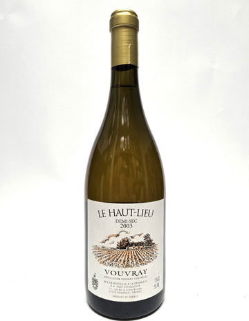 Huet 2003 Vouvray Le Haut Lieu Demi-Sec